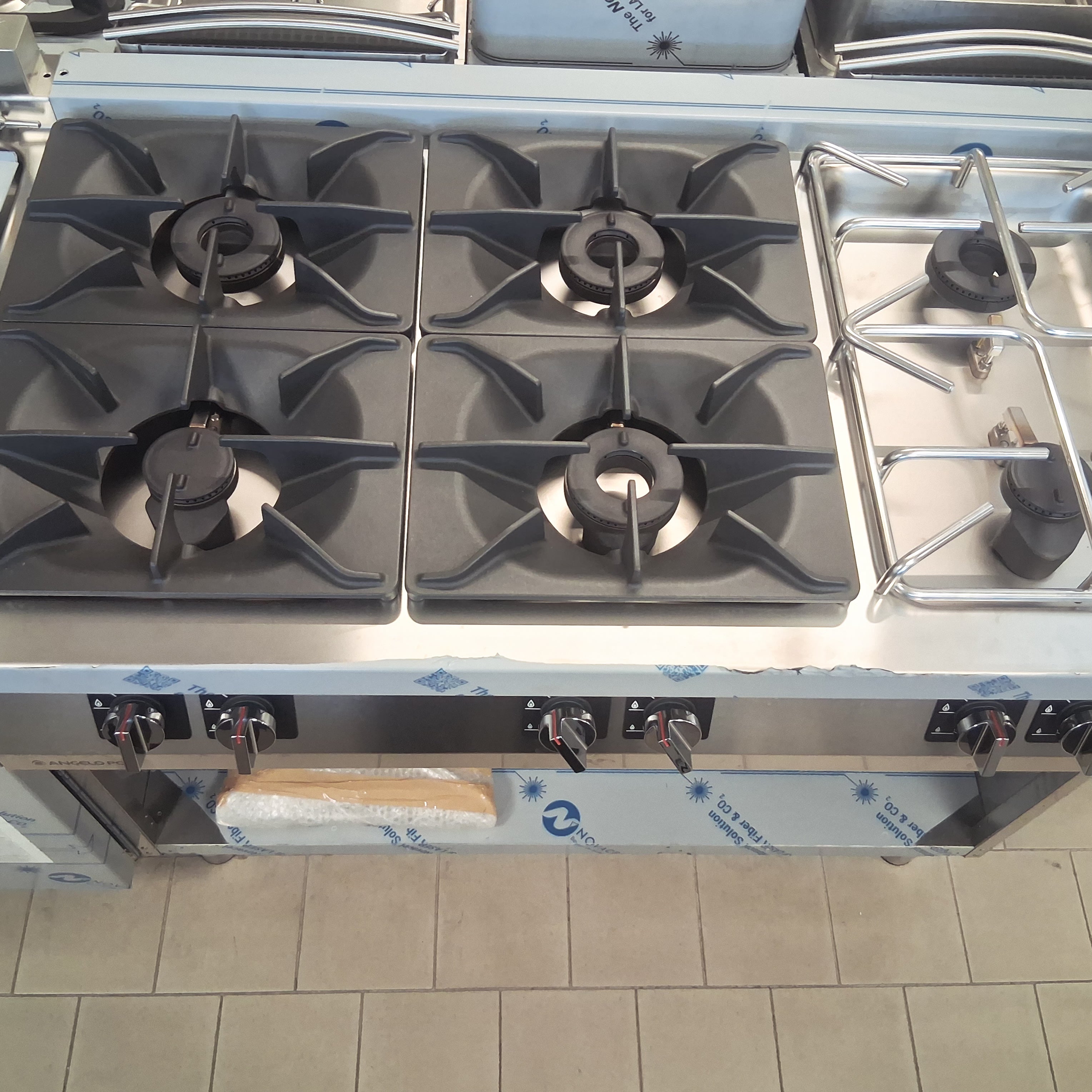 Angelo Po Gasherd 6-flammig - Modell 2S1FA0 - 34kW - NEU - Alles Inklusive